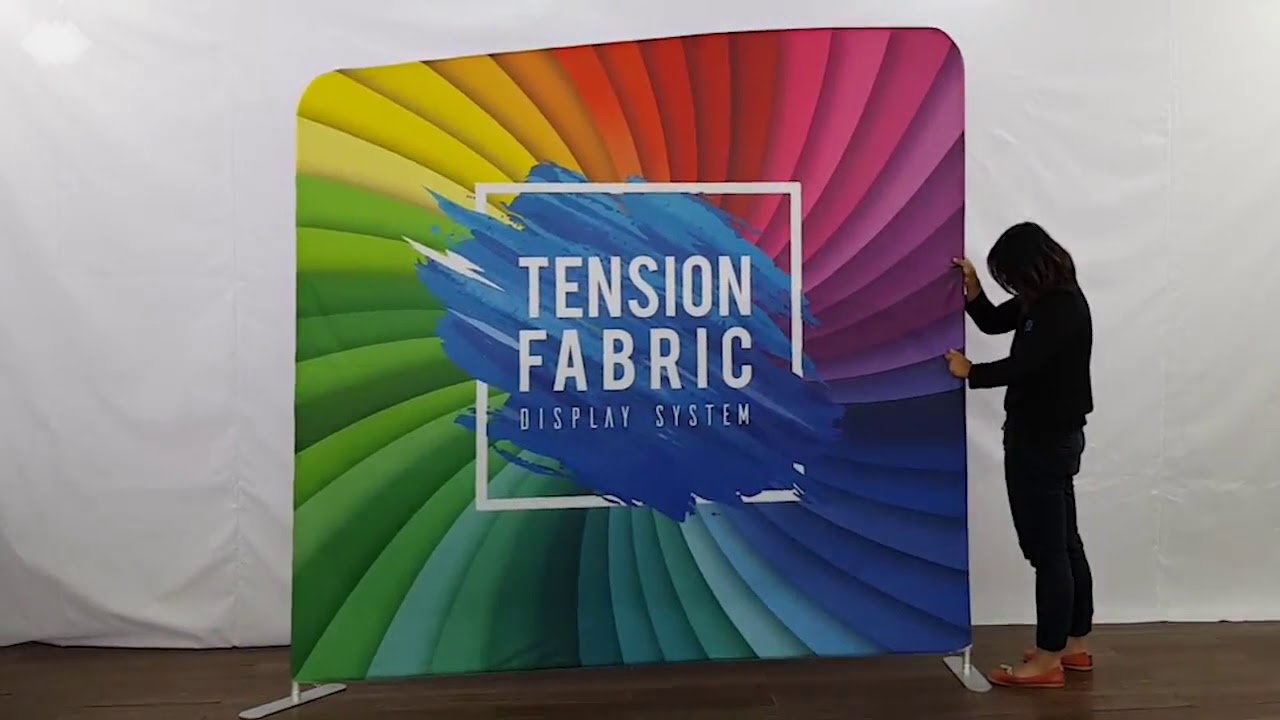 TENSION FABRIC DISPLAY - Simple Yet Versatile