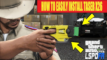 How To Install Taser X26 | GTA 5 LSPDFR