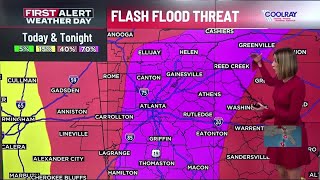 BREAKING UPDATE: Flash Flooding threat expanded to include all of metro Atlanta