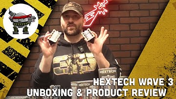 Battletech: Gale Force 9 HexTech Wave 3 Terrain Unboxing & Review