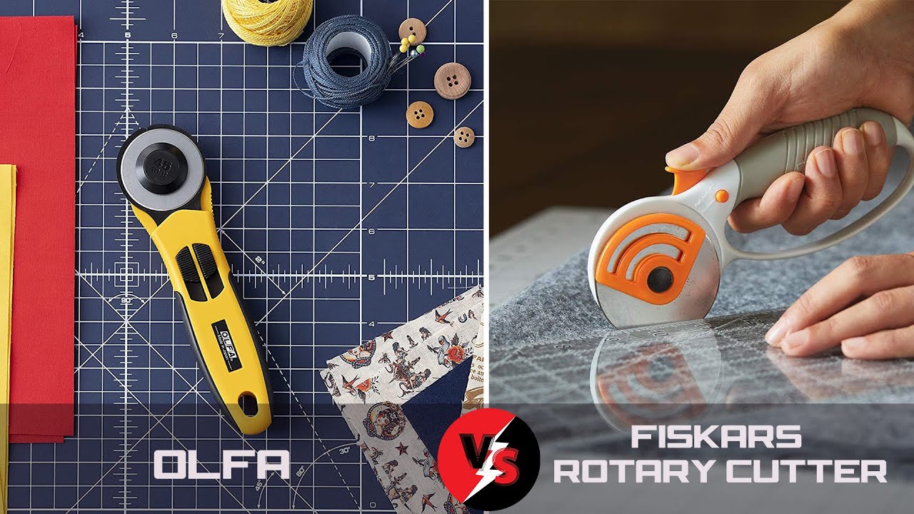 Olfa vs Fiskars Rotary Cutter Buyer's Guide & Review YouTube