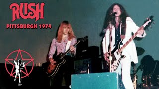 Rush - 1974.08.14 Pittsburgh, Civic Area, Remaster, Neils First Show HD