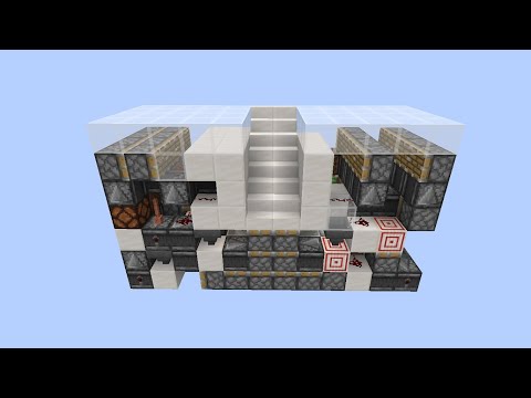 Fast Hidden Staircase | Minecraft Java Tutorial
