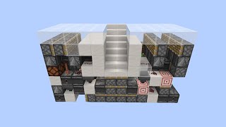 Fast Hidden Staircase | Minecraft Java Tutorial