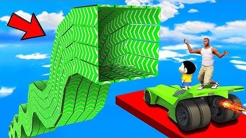 SHINCHAN AND FRANKLIN TRIED THE HARDEST TUNNEL ESCAPE PARKOUR CHALLENGE GTA 5