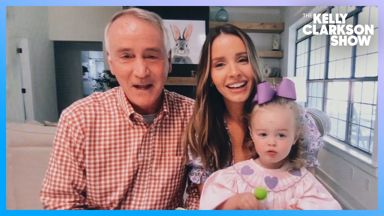 Adorable Grandpa Goes Viral Picking Up 2-Year-Old Granddaughter For School