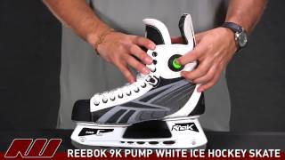 Reebok 9K Pump White Ice Hockey Skate screenshot 2