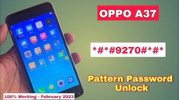 Oppo A37 Hard Reset | Pattern Unlock ( Without Pc ) Oppo A37 Ka Lock Kaise Tode || February 2023
