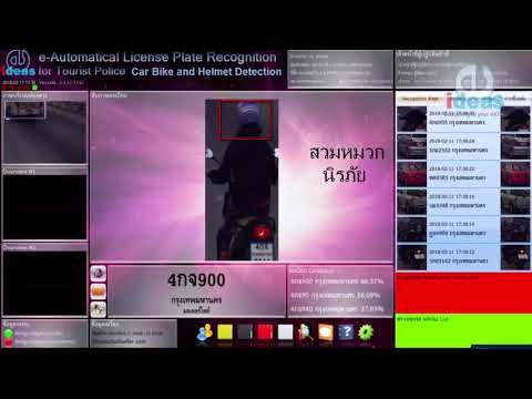 ระบบตรวจจับผู้ไม่สวมหมวกนิรภัย(หมวกกันน๊อค) Bike Helmet Detection