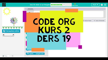 Code Org Kurs 2 Ders 19 Aktör İç içe Döngüler Bir Hikaye Oluşturun - Code.org Ders 19 Cevapları
