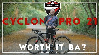 Twitter Cyclone Pro 21 Unboxing, Bike Check, And Initial Thoughts