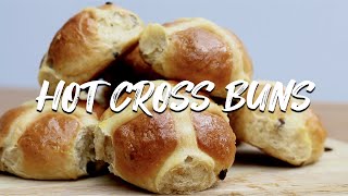 Hot Cross Buns Recipe | Easy Homemade Hot Cross Buns for Easter