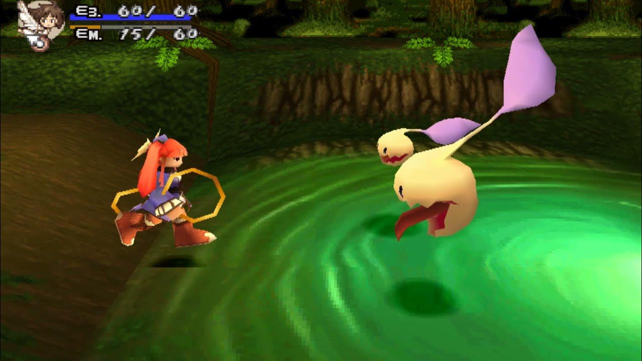 PS1 gameplay Threads of Fate YouTube