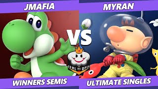 GOML NA Open Southeast USA Winners Semis - JMafia (Yoshi) Vs. Myran (Olimar) Ultimate SSBU