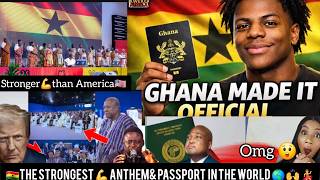 NIGERIANS IN SHOCK 😲 AS GHANA PASSPORT AND ANTHEM SHAKES🔥THE WORLD 🌎 💃 screenshot 2