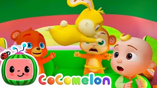 Jumping into the School Bus | CoComelon Fantasy Animals | Moonbug Kids - Farm Animals