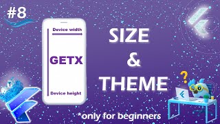 Device size and Theme data | Media query | Flutter theme