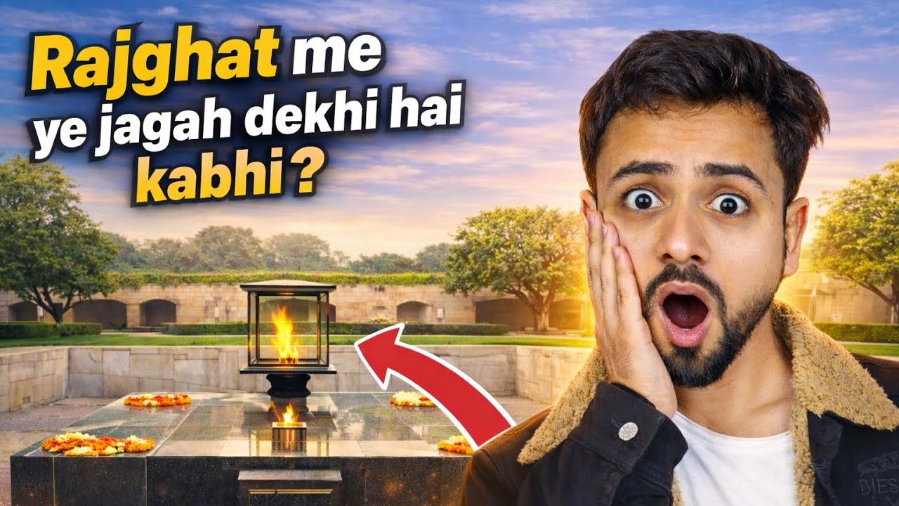Rajghat Me Ye Jagah Dekhi Hai Kabhi? 😲 | Rajghat Vlog #1