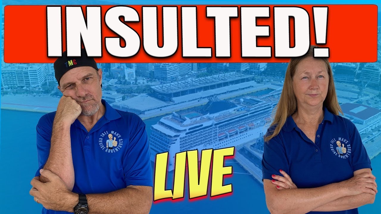 We are pissed off! The Cruise Industry has just SLAPPED us in the face!