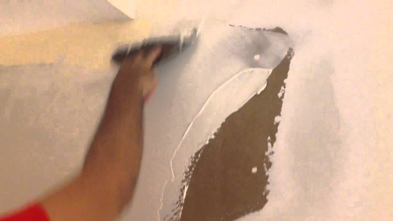 How to apply skim coat on walls for paint YouTube