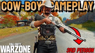 PLAYING AS A TACTICAL COWBOY! Warzone 3rd Person Gameplay [4K PS5 PRO]