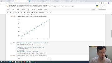 Python Clase 20: Mínimos Cuadrados Generalizados