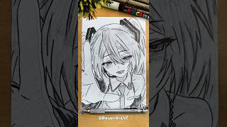 How To Draw Hatsune Miku  Face shorts executionclap howtodraw hatsunemiku teto