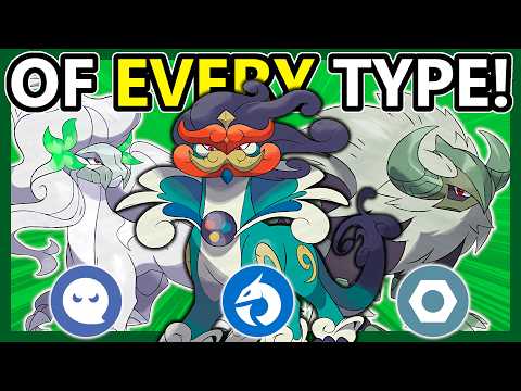 A LEGENDARY BEAST Pokemon of EVERY TYPE! - YouTube