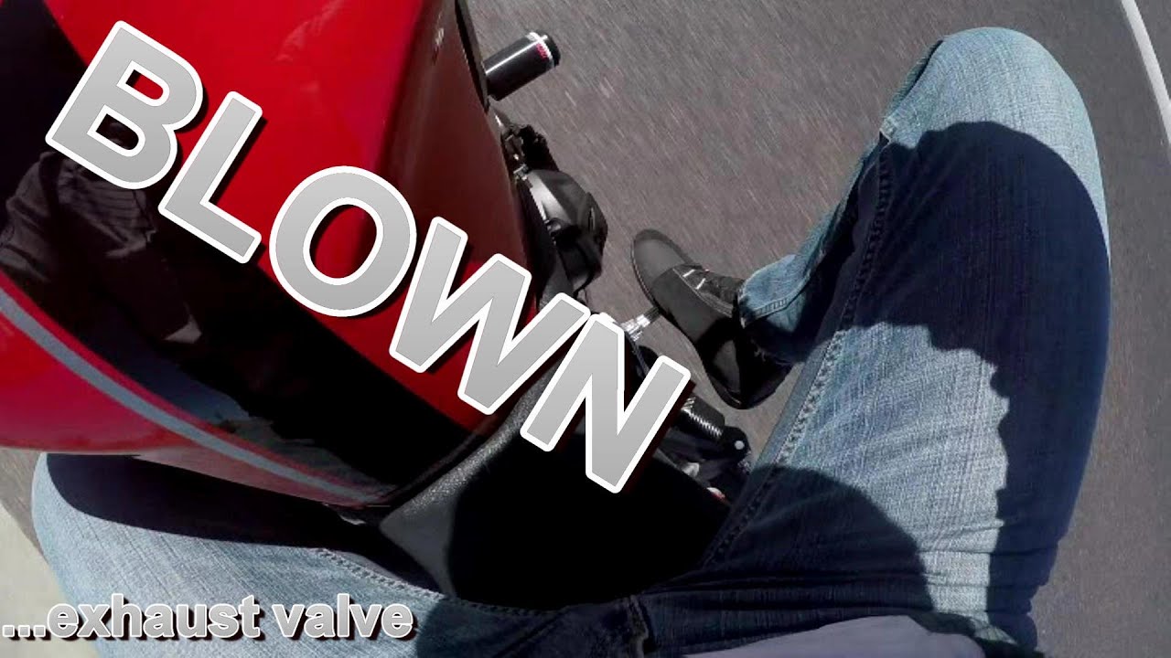 Blown Exhaust Valve 2014 Yamaha FZ09 YouTube