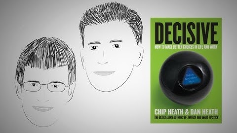DECISIVE by Chip and Dan Heath | Animated Core Message