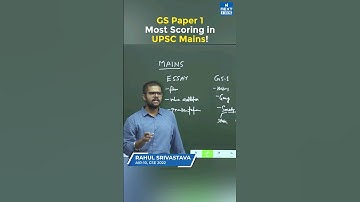 GS Paper 1 UPSC Mains | Rahul Srivastava Rank 10 | CSE 2022 Topper | NEXT IAS