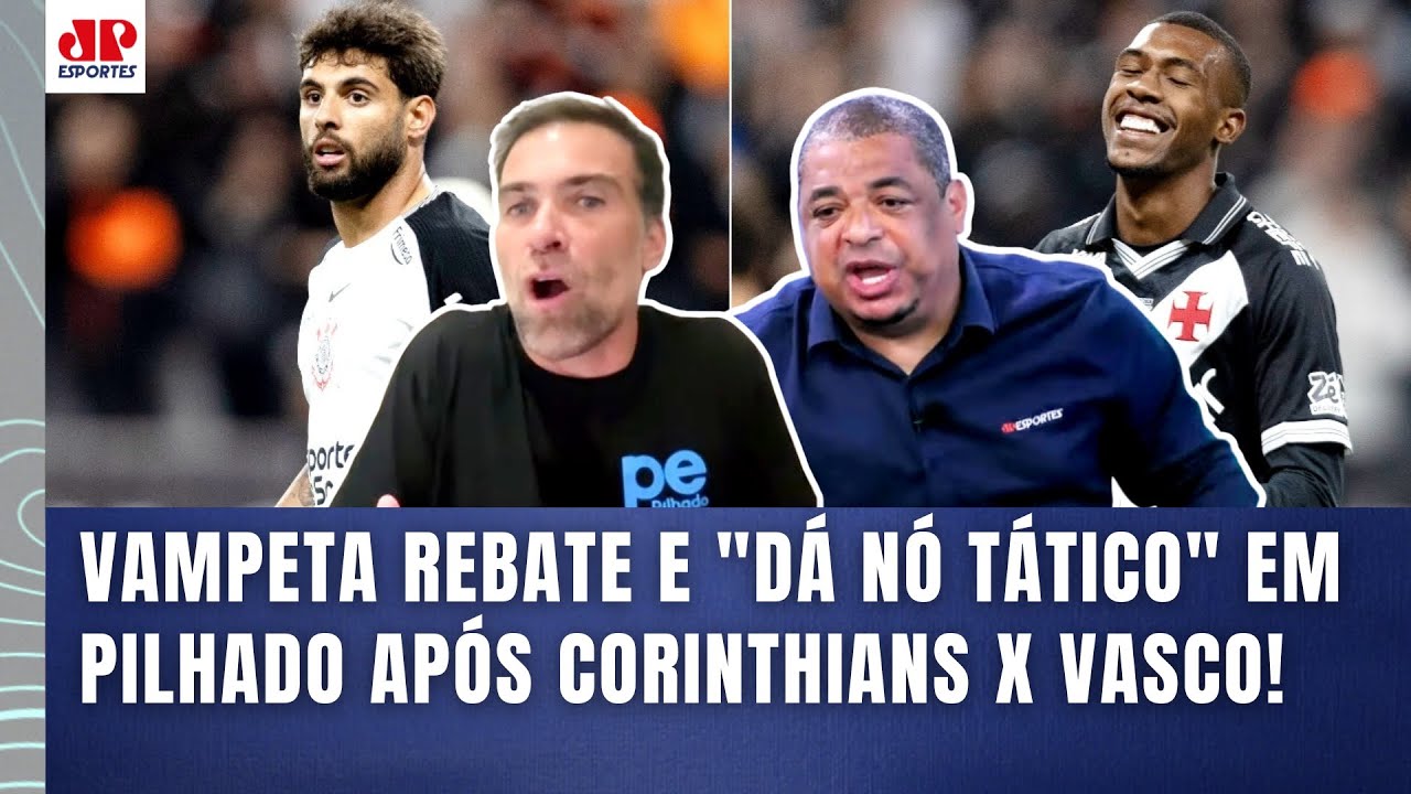 PEGOU FOGO! "POR%@! ME POUPE!!! VOCÊ QUERIA O QUÊ???" FINAL CORINTHIANS x VASCO FERVE DEBATE!