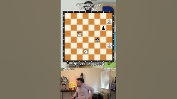 The Most Beautiful Mate-in-2 You’ll See Today 💎 [Puzzle 2970/5334] #chess #puzzle #speed