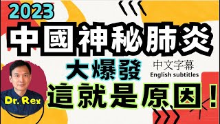 (中英字幕EngSub)中國爆發神秘肺炎醫療系統瀕臨崩潰，世衛追查原因 this is the cause of China's mysterious pneumonia outbreak 2023