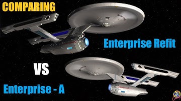 Enterprise Refit VS Enterprise A NCC 1701 - Both Ways Star Trek Starship Battles