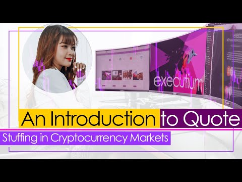 An Introduction to Quote Stuffing in Cryptocurrency Markets