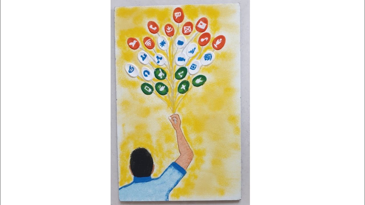 World Technology Day rangoli