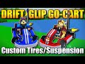 【👑BEST&EZ!】GO KART TUTORIAL w/ Drift/Glip Tire | *Suspensions/Custom Tires* In Build A Boat Roblox!!