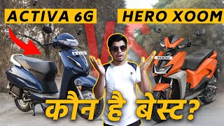 Hero Xoom vs Honda Activa 6G: Price, tech and performance