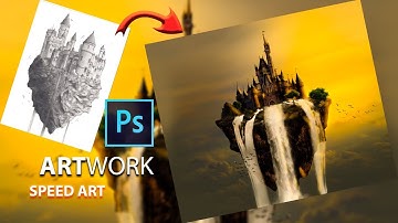 Floating Castle | Photoshop Manupulation | Photoshop Edit