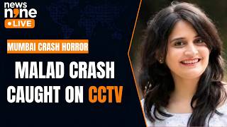 Malad Crash Caught On CCTV: Woman Killed, 6 Injured As Car Hits Vehicles | News9