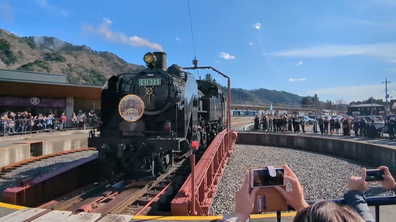 SL大樹　鬼怒川温泉駅　転車台