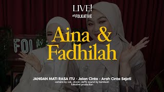 Download Lagu Aina Abdul \u0026 Fadhilah Intan Session | Live At! Folkative MP3 Download Lagu Aina Abdul \u0026 Fadhilah Intan Session | Live At! Folkative MP3