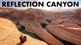 SUNRISE HIKE TO REFLECTION CANYON IN ESCALANTE, UTAH