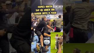 Ekspresi Bobotoh Saat Gol Andrew Jung Bangkok United Vs Persib Acl Two 2025 Bobotoh Away Thailand