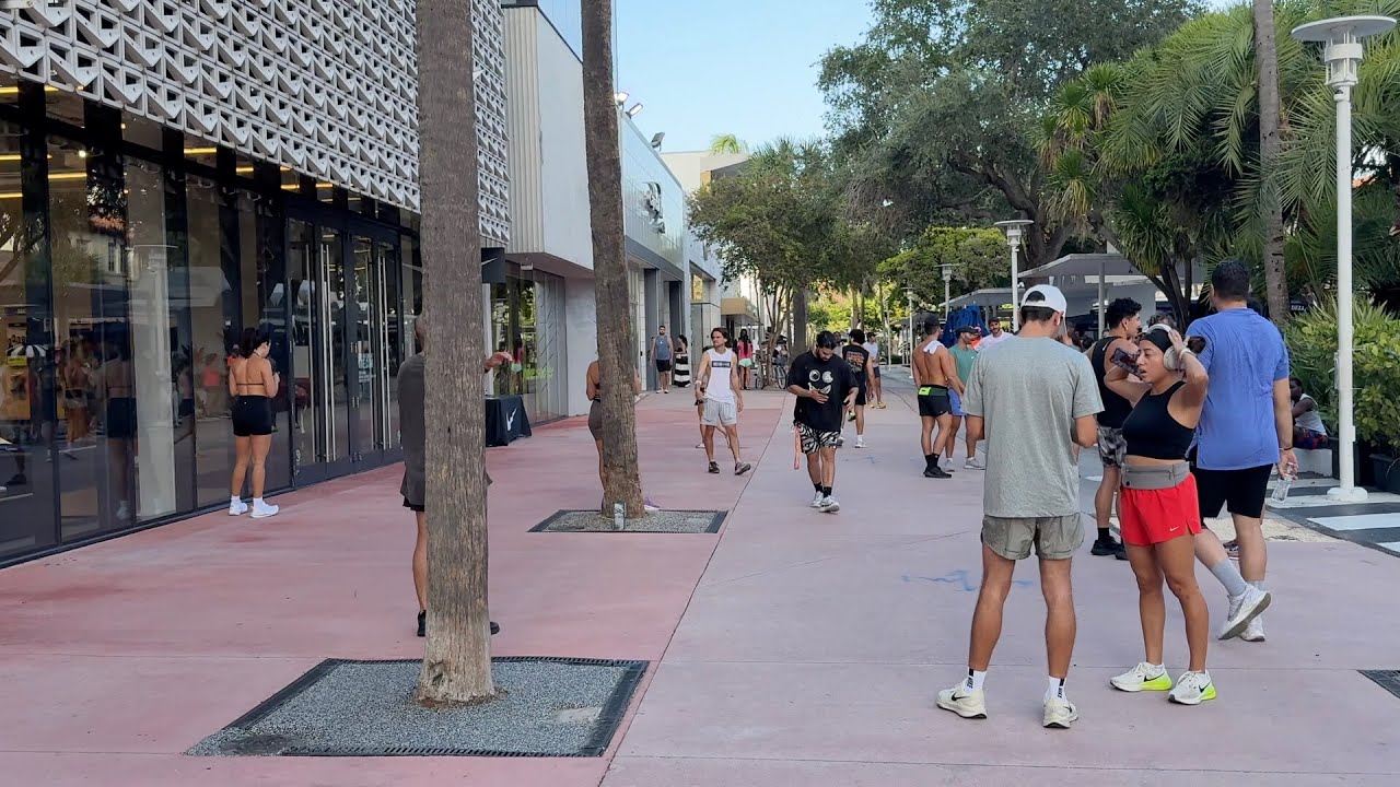 Miami Design District to South Beach Walk 4K POV 🌴 Ocean Drive Florida