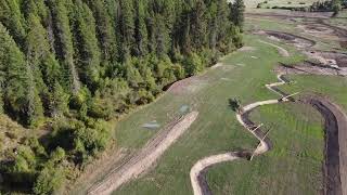 23-09-12 No Fence Wetlands Drone Flight Along Schwartz Ck. From North To South.