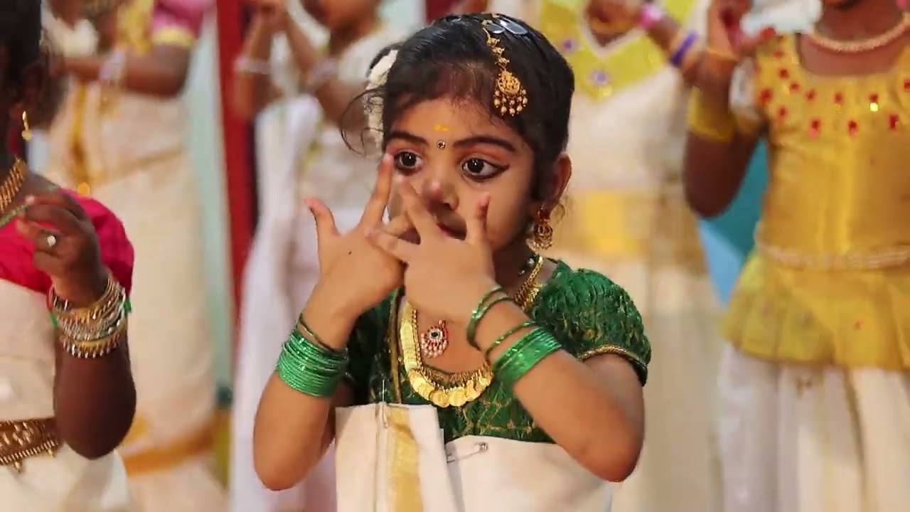 Onam Celebration L.K.G. Dance | Holy Queen Mat.Hr.Sec School | 2025