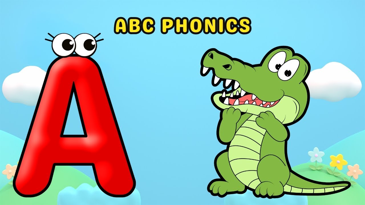 ABC Flashcards for Toddlers | ABC Phonics Song for Kids! with Zoo Animals Preschool Learning