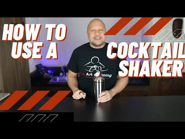 How to use a Cocktail Shaker: A Beginner's Guide - Cupcakes and